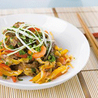Alnatura: Weisskohl im Wok