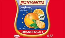Beutelsbacher Orangensaft aus Europa