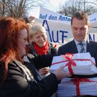 Hebammen Kundgebung am 26.11.2009 in Berlin