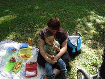 beim Kindergartenausflug