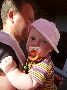 Alina mit ihrem Papi!!!