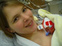 Das erste kuscheln mit Mama..... Schöööön 