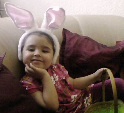 unser Osterhasen-Fräulein ;-)