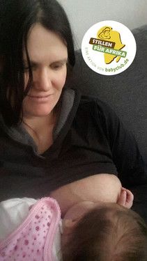 Unsere kleine Noa genießt ihr 'Mittagessen'