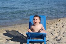 mein erster Strandurlaub