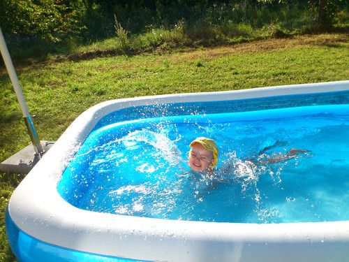 den ganzen Pool nur für mich 