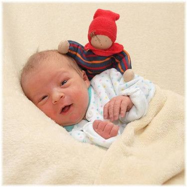 Mein Baby Leon gerade mal 2 Tage alt