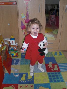 So frech ist unsere Milena ;-)