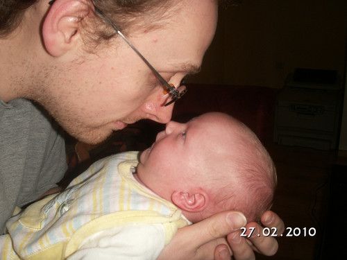 Maya Celine mit Papa