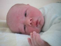 Das ist unser Sonnenschein Lucas