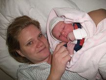 Giuliano mit seiner Mama nach der geburt !!!