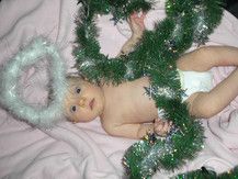 Lena spielt Christkind