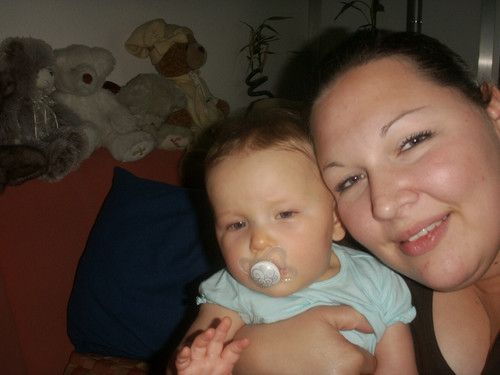 Jule mit Mama