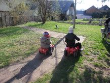 Unterwegs mit dem Auto