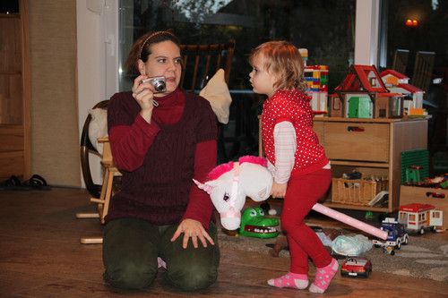 Was denn Mama? Machst du jetzt ein Foto?