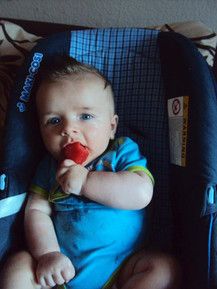 LUIS-GUSTAV UND SEINE ERSTE WASSERMELONE