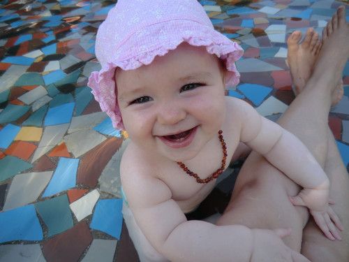 Unser Sonnenschein im Wasser ♥