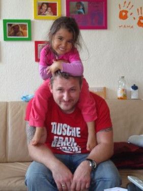 ... auf Papas Schultern ... 