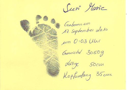 Das war mein erster Schritt ins Leben