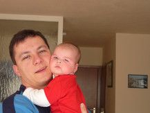 Samantha bei Ihrem Papa 