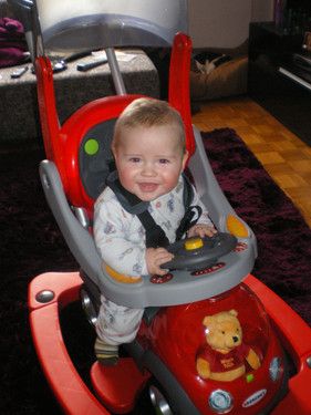 Unser süßer Rennfahrer!!!