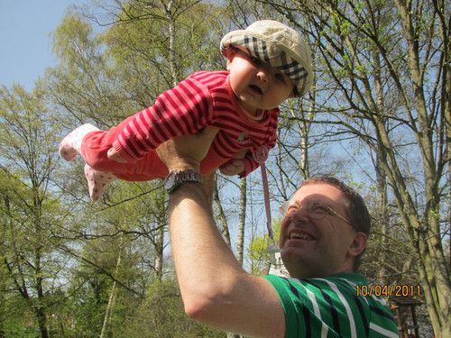 durch PAPA kann ich auch fliegen!