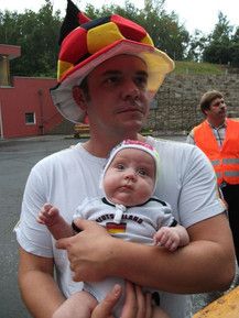 Rudel-Gucken mit Papa