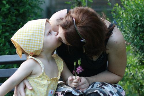 Küßchen für Mami