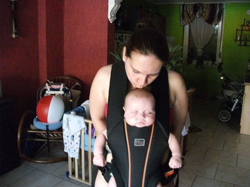 Der erste Versuch mit diesem "Rucksack"