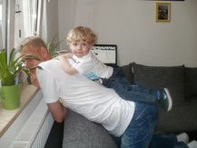 Warten auf die Gäste