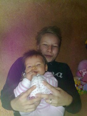 Toben mit Mama .....