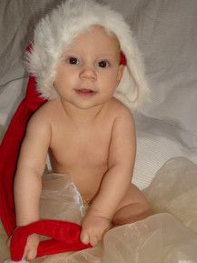 Paula in Weihnachtsstimmung