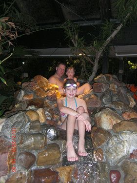 Papa und seine Wasserratten