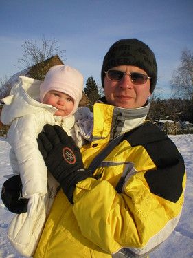 Lara und ihr Papa.....