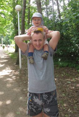 Papa ist das beste Pferd