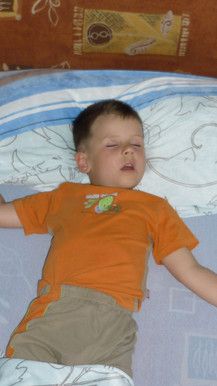 Schlaf schön kleiner Engel