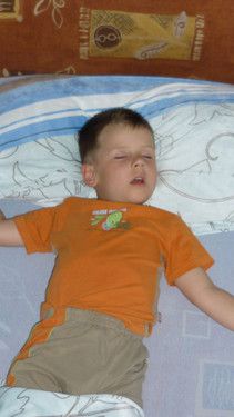 Schlaf schön kleiner Engel