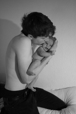 Papa und Töchterlein