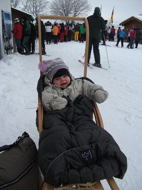 Juhu Schlittenfahren