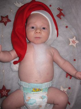 unser Spatz als kleiner Nikolaus