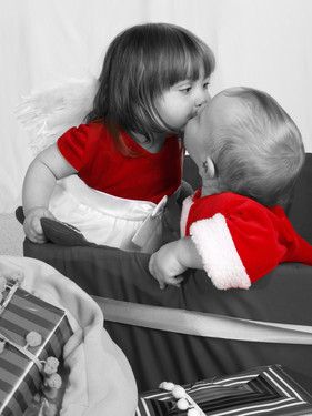 Ein Küsschen zum Fest der Liebe :)