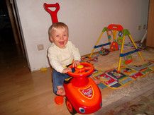 Mein Sohn Leon mobil