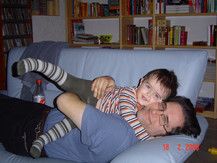 Papa und sein Maxe....