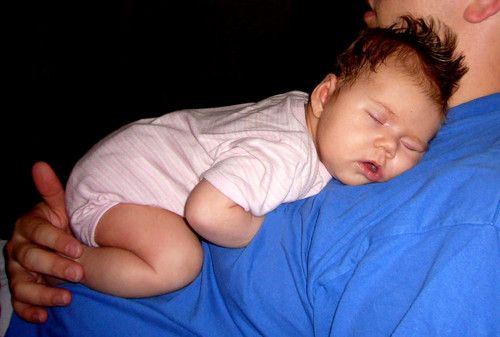 Schön, dass der Papa soooo groß ist