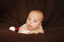 in der Mütze versteckt