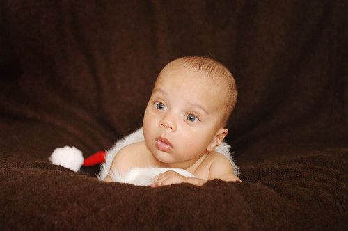 in der Mütze versteckt