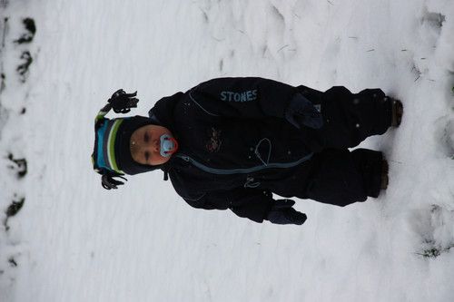 Mein erster Schnee....