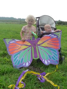 Schaut her.....unser Schmetterling!!!