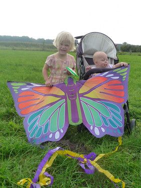 Schaut her.....unser Schmetterling!!!