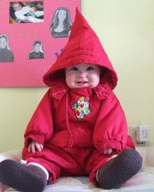 Kleiner Weihnachtswichtel